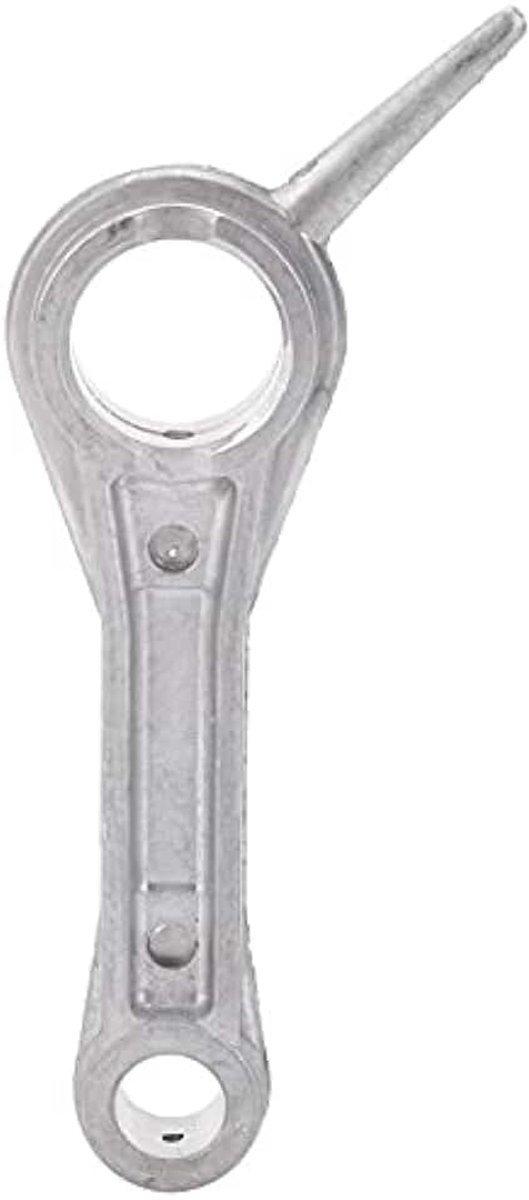 Aluminium Drijfstang Krukas Dubbel Gat Luchtcompressor Zuigeraccessoires, 12x22x85mm, Geschikt voor 1P 2,5P 3P 4P 5P 6P Luchtcompressor