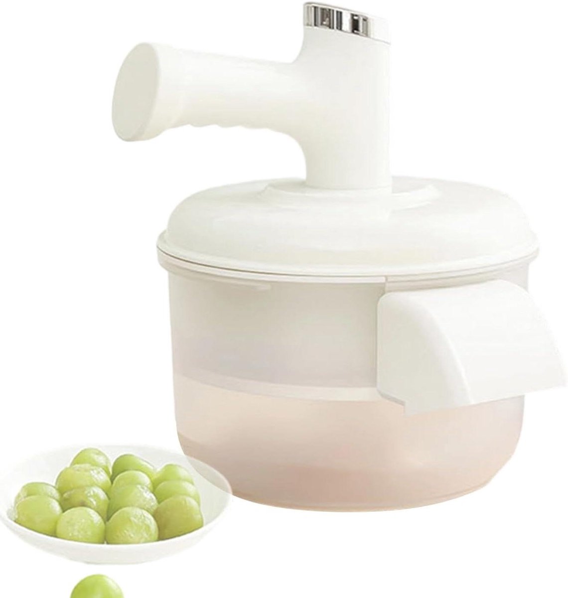 Druiven Schilmachine - Automatische Peller - Snel Vruchten Voorbereiden - Gesloten Schone Structuur - 208 x 208 x 25 cm