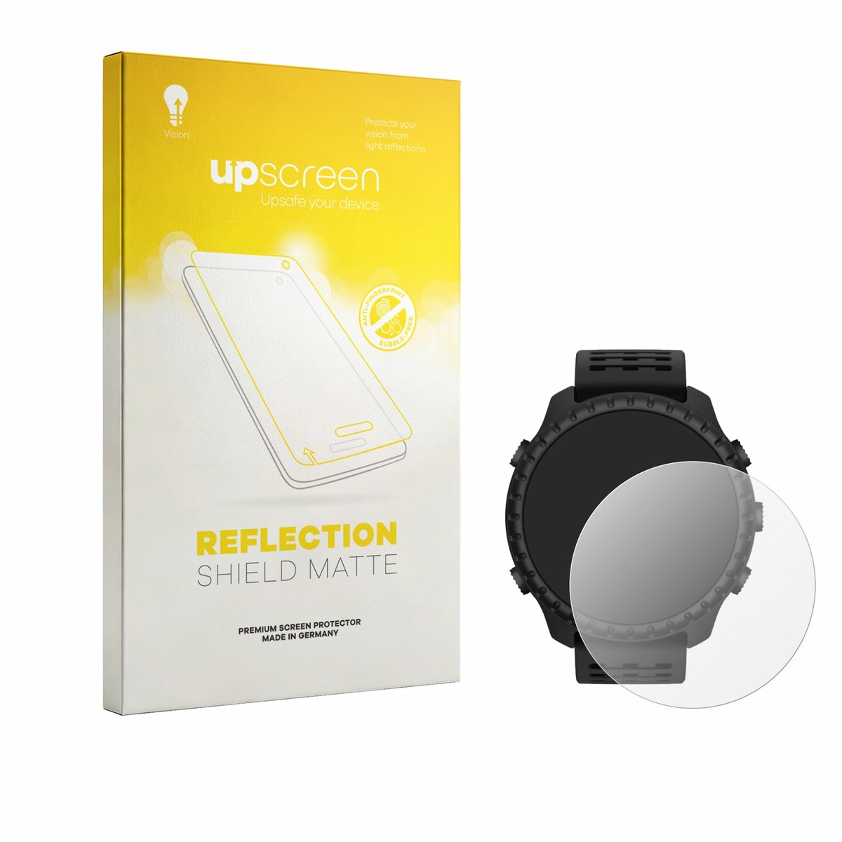upscreen - Screenprotector voor Suunto Core 2 - Folie Beschermfolie anti glare matte