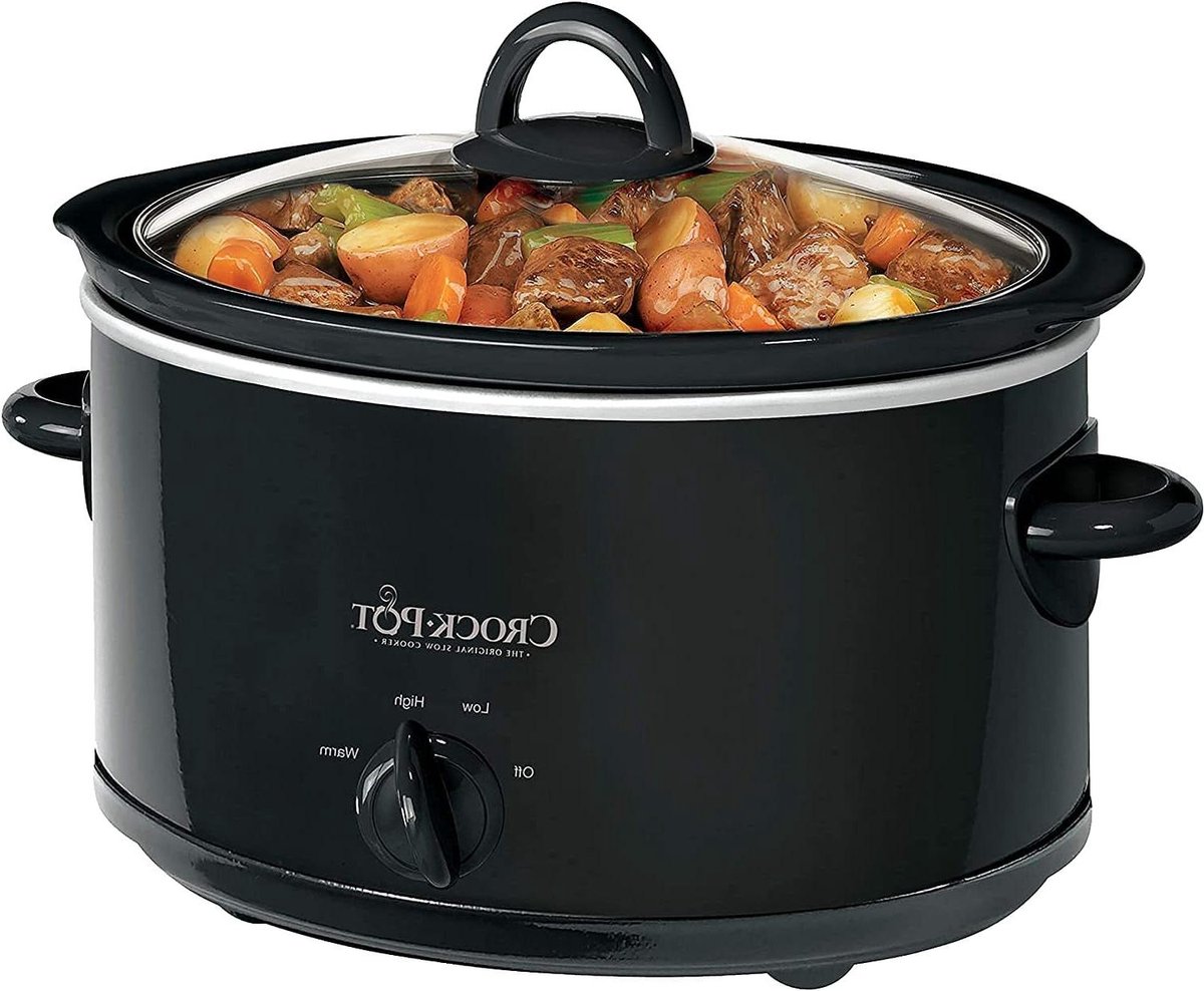 Slow Cooker met Verwijderbare Keramische Kom - 3.7 Liter (3-4 Personen) - Energiezuinig en Makkelijk te Reinigen – foto 8