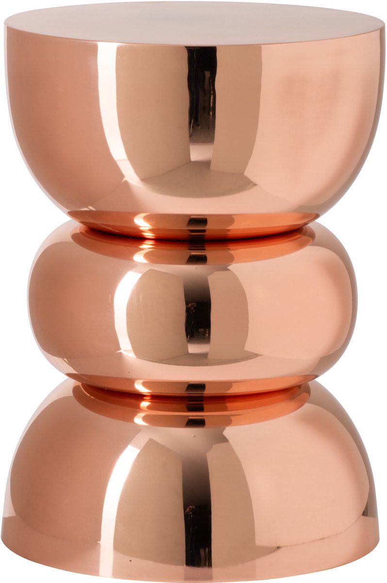 J-Line Bijzettafel - ijzer - roségoud