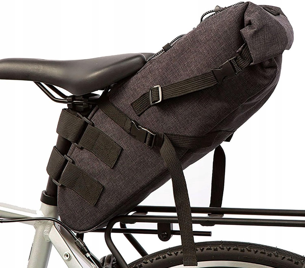 Wantalis Fietstas Frame Tas Zwart 15L Waterdicht