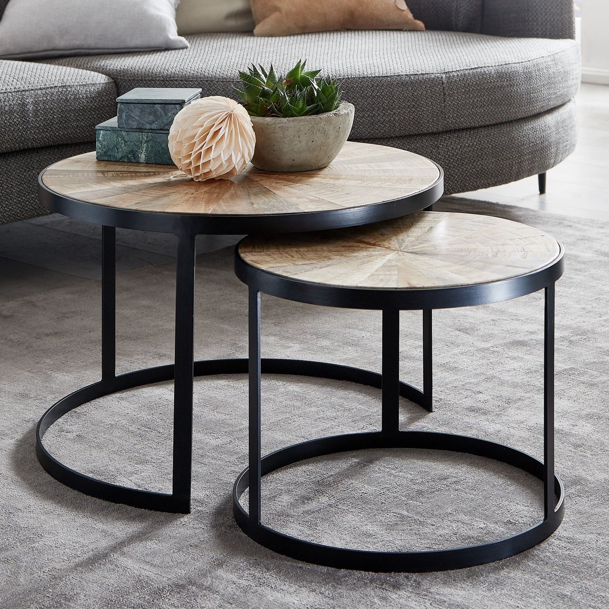 Sky Style Cakey Ronde Salontafel Set