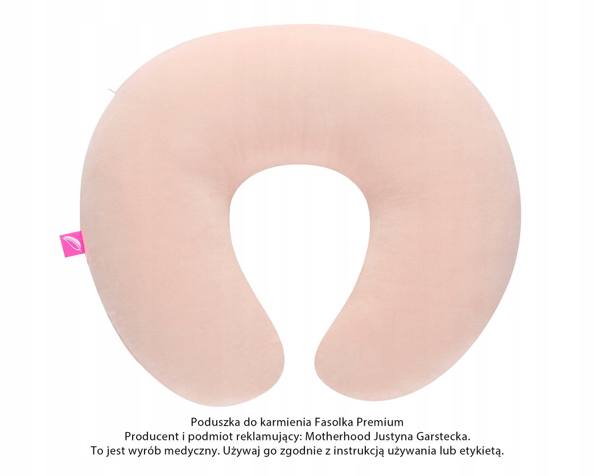 Motherhood Fasolka Premium Voedingskussen Rose - Ergonomisch & Zacht
