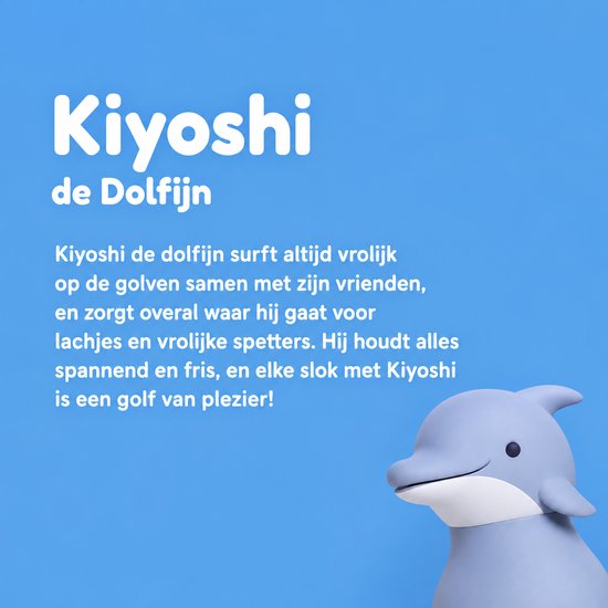 Asobu Drinkfles RVS Bestie Dolfijn — afbeelding 2