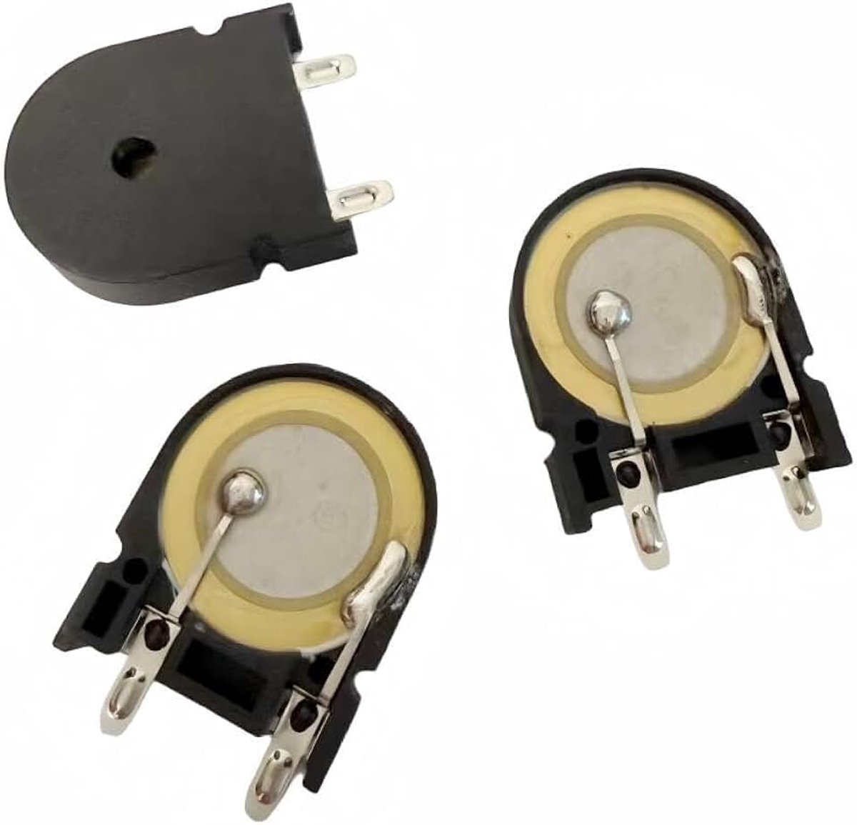 Piëzo-zoemerset, 10 stuks ongekapselde passieve buzzer, 4000 Hz, 22 x 7 mm, 3-30 V, voor magnetron, elektronische apparaten