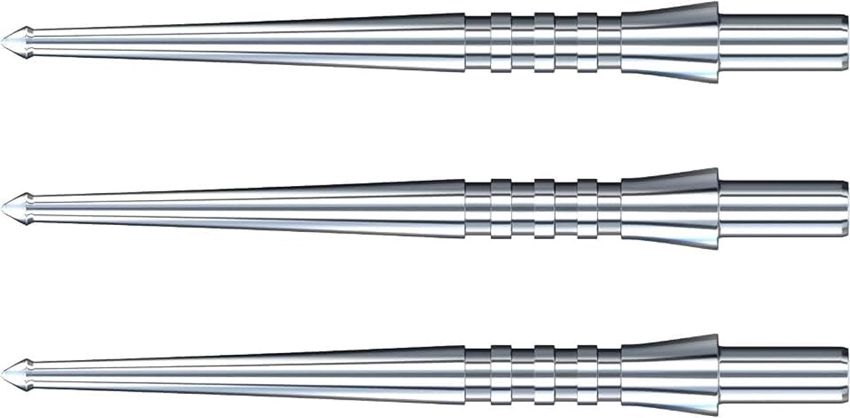 Dragon speciale dartpunten - raptor gt dartpunten zilver - 33 mm - 1 set per verpakking
