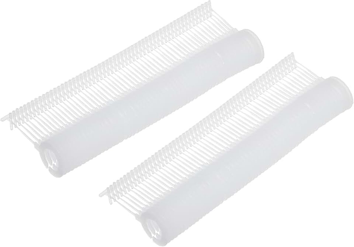 Standaard ronde etikettenhaken, normale plastic klemmen, standaard baard, etiketteerpistool, prijs voor prijsetiketten, kleding 15 mm, 500 stuks, transparant