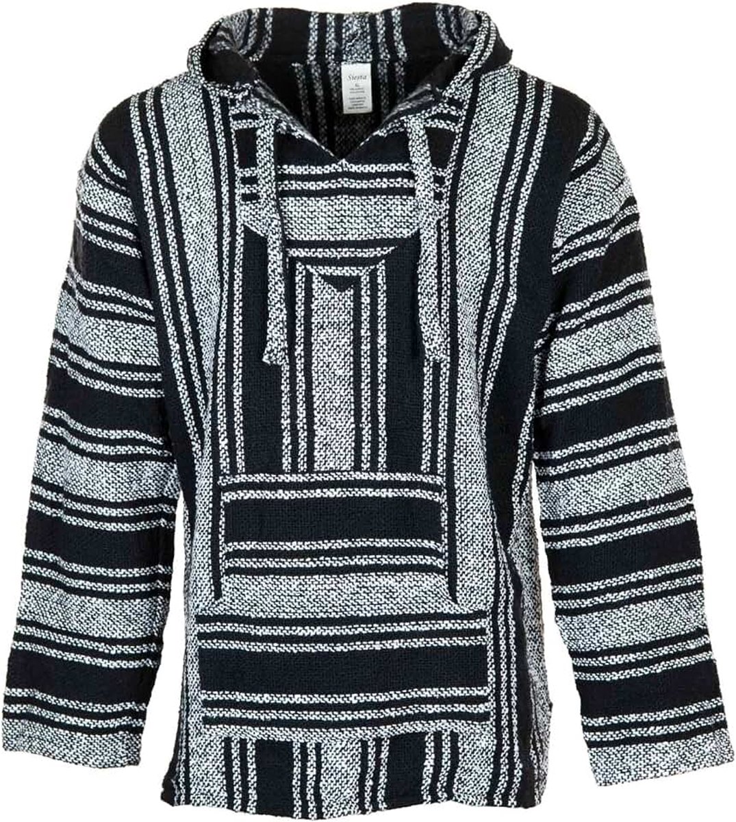 Baja Hoodie - Mexicaanse Jerga Hippie Festival Jumper met capuchon voor heren en dames