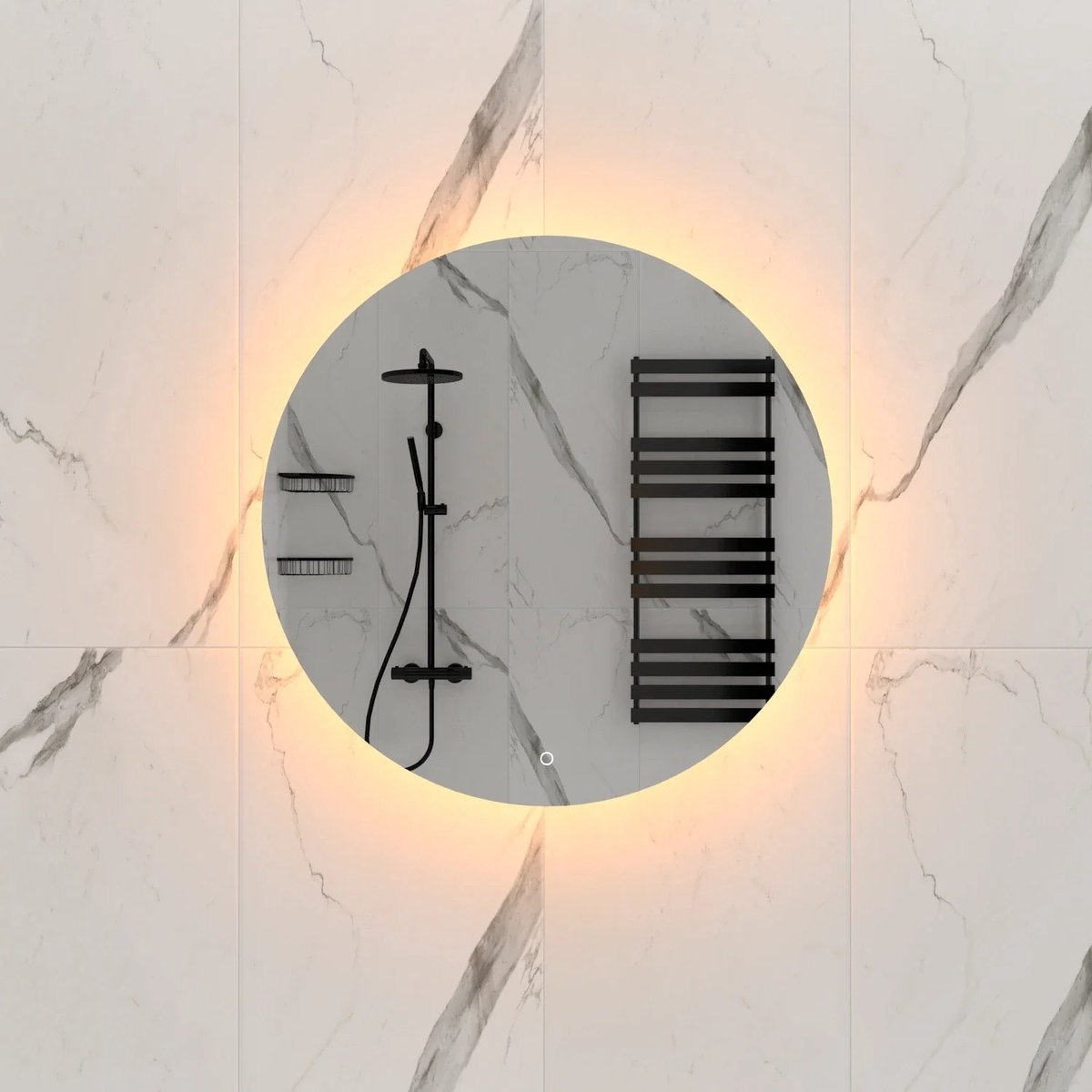 DutchLine - Soul Round Luxe Indirecte LED Spiegel - 80