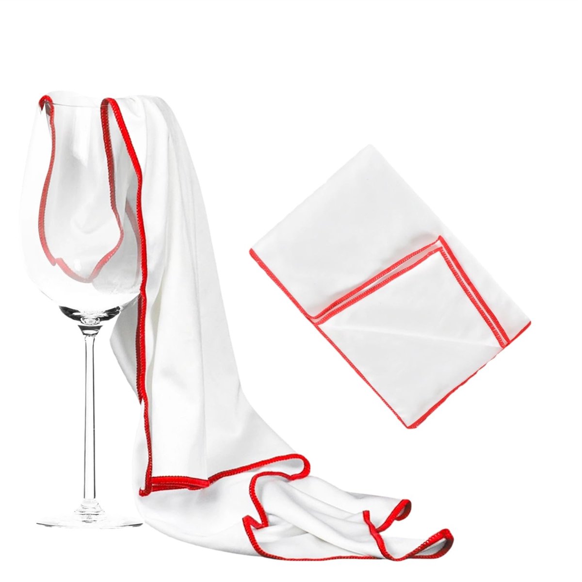 Glasdoek, 60 x 45 cm, glasdoek, raamdoek, spiegeldoek, streepvrij, pluisvrije reinigingsdoeken, poetsdoeken, keuken, badkamer, gastronomie, bar, restaurant