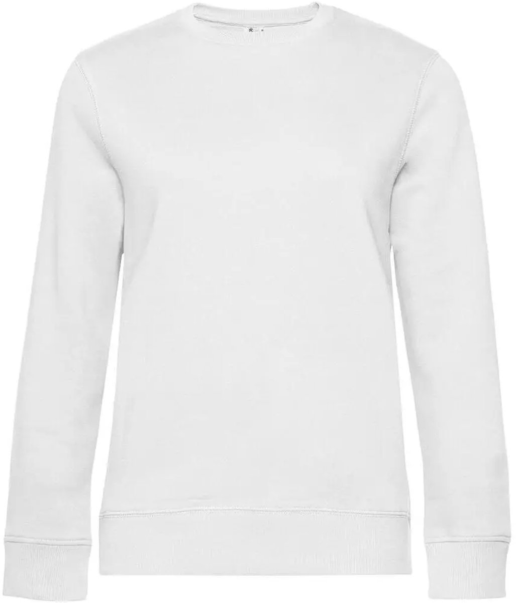 Dames sweatshirt met ronde hals B&C Queen