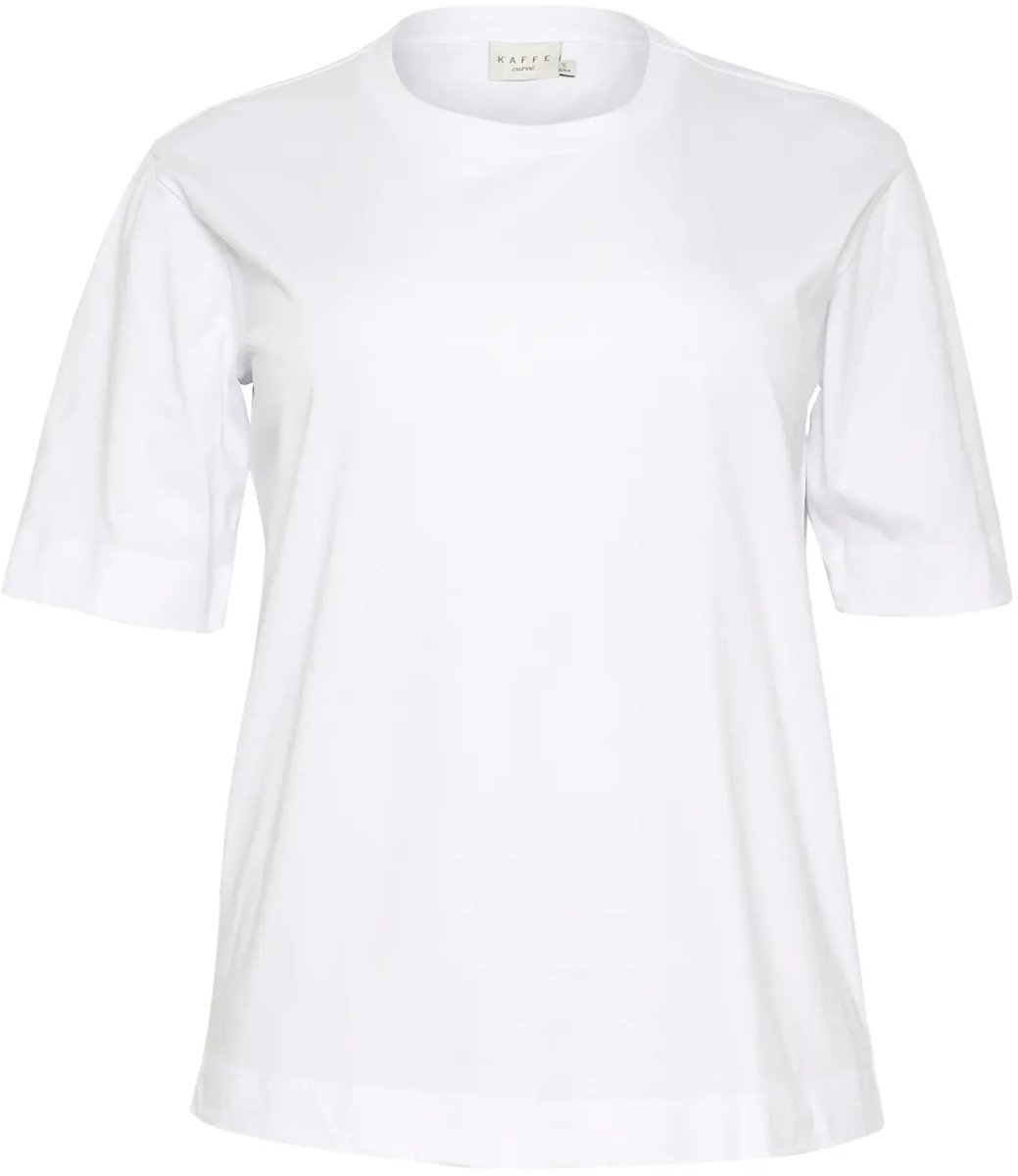 Dames-T-shirt KAFFE Curve KCMina