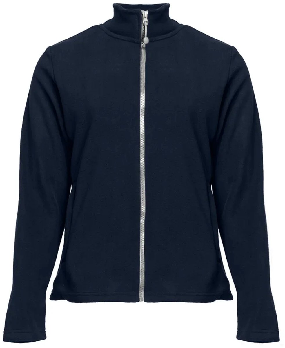 Damesfleece met rits Black & Match Grizzly