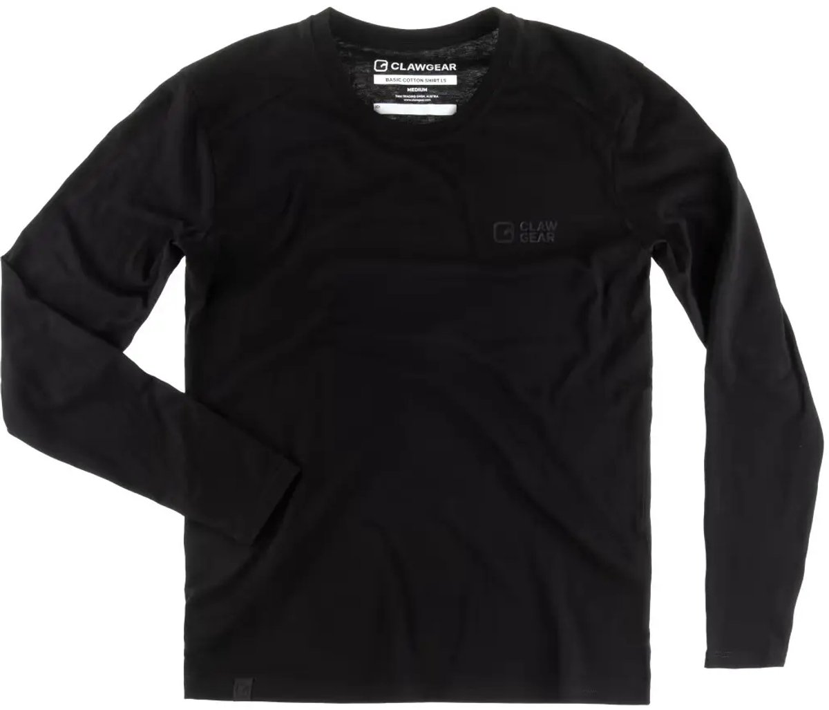 T-shirt met lange mouwen Clawgear Basic Zwart