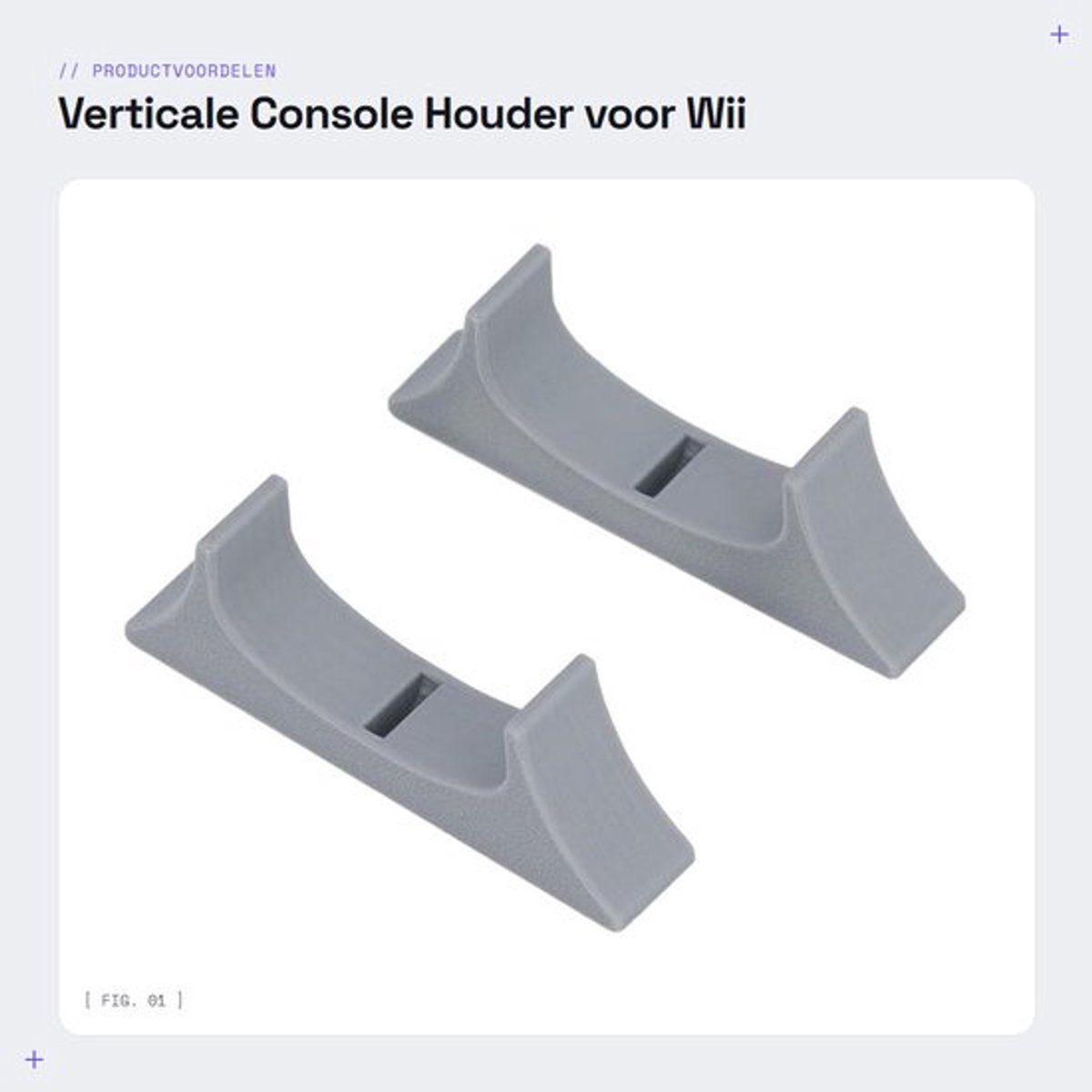 Console Houder - Verticale Stand - Stabiele Koelbeugel - Lichtgewicht - Compact - Verbeterd Koelontwerp - Console Standaard