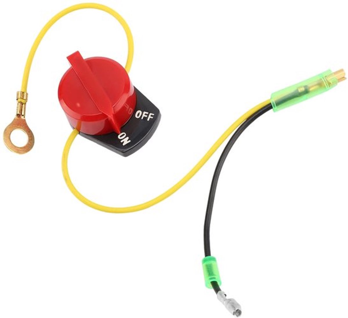 Motorstopschakelaar - Uitschakelknop motor aan-uit - Perfecte compatibiliteit - Geschikt voor Gx110 Gx120 Gx160 Gx200 Gx240 Gx270 Gx340 G...