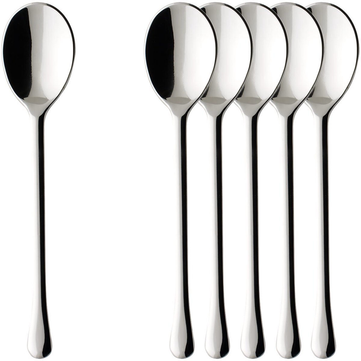 Espressolöffel Udine 10,6 cm Set van 6