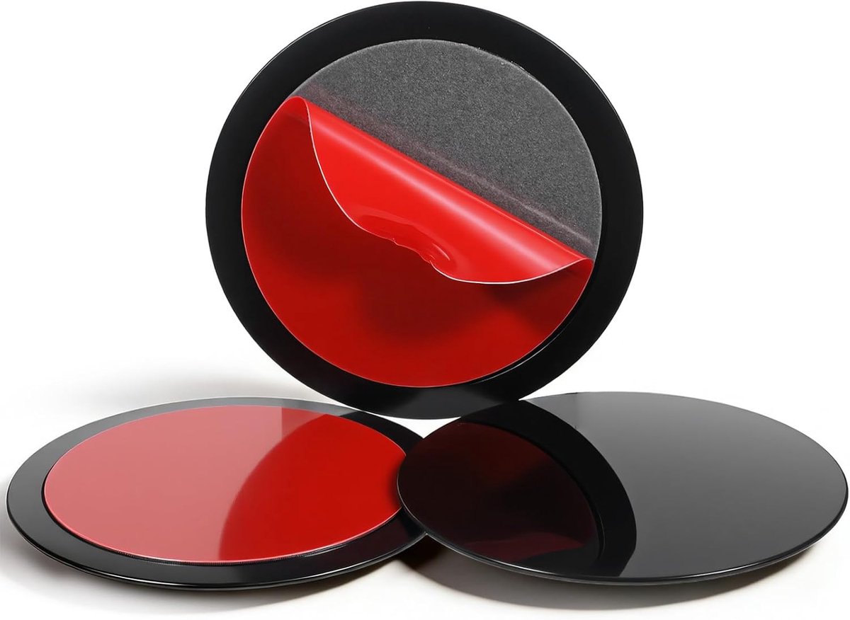 SnelShoppen - 3PCS Auto Dashboard Pad, Sterke Zelfklevende Telefoonhouder, Plakzuignappen voor Auto Dashboard, GPS Dashcam Vacuum Houders