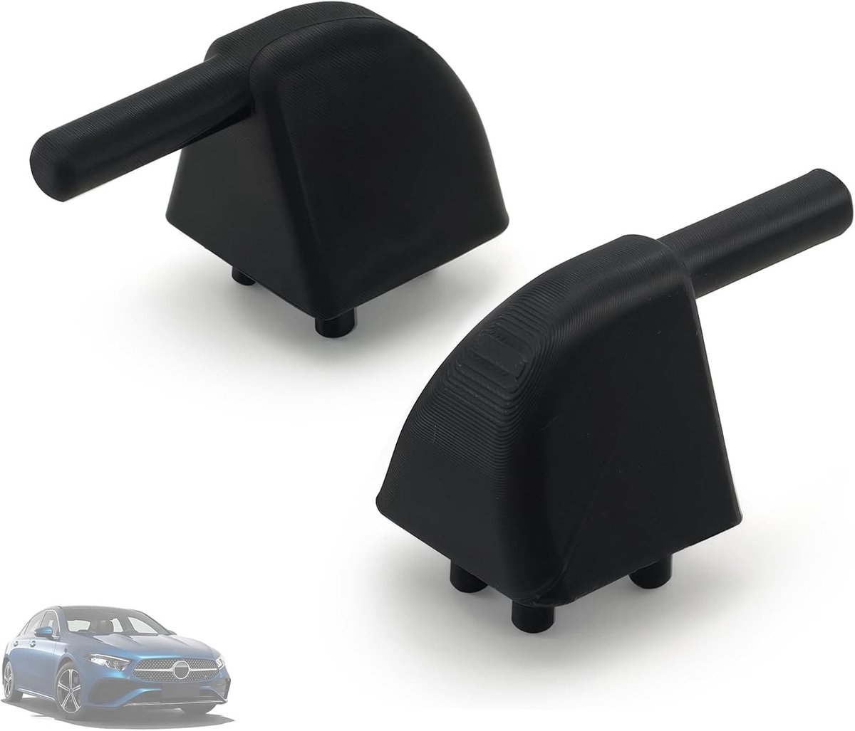 Robuuste hoedplankhouders voor Mercedes A-klasse W177 en B-klasse W247 - stevige kofferbakplank bevestiging, vervangende haakset voor optimale stabiliteit en gebruiksgemak