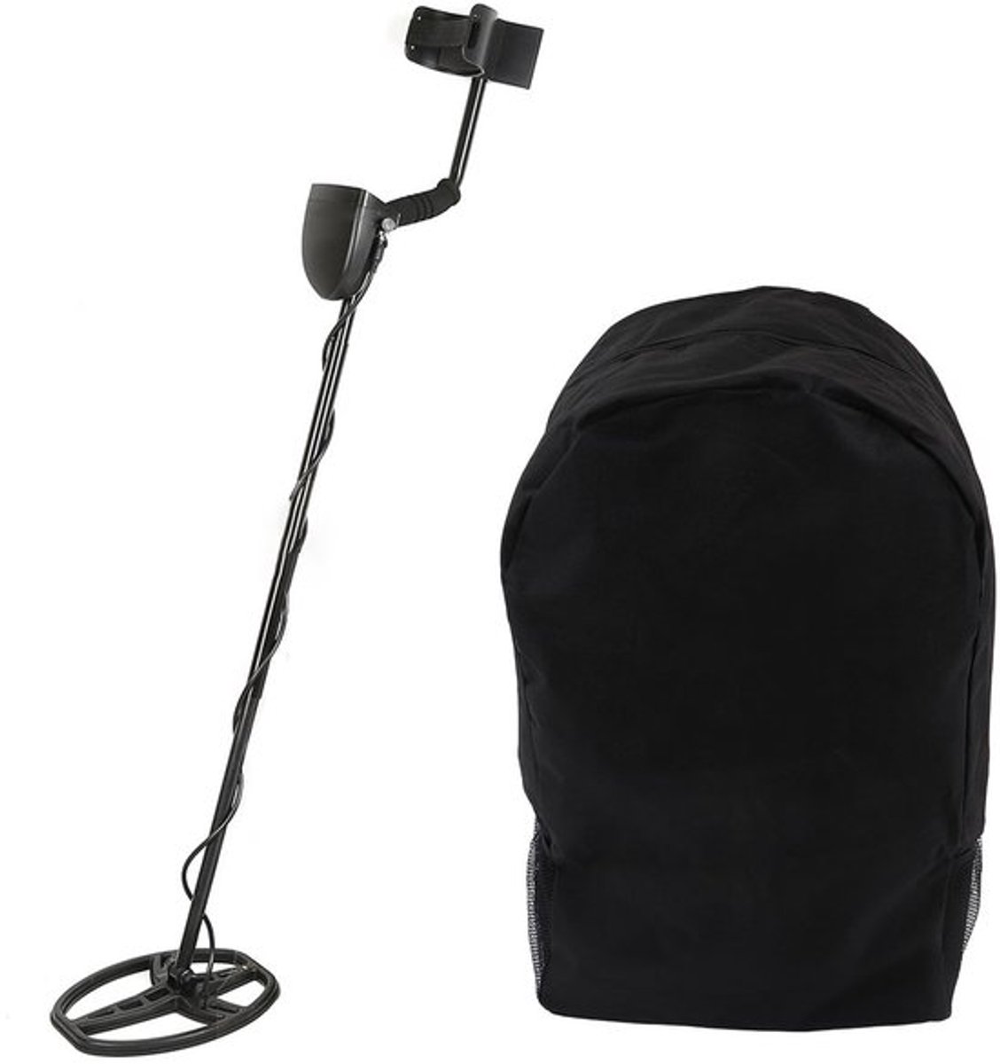 Metaaldetectorrugzak Waterdicht - Grote Capaciteit - Nylon - Twee Zijvakken - Comfortabel - Draagbaar - Rugzak