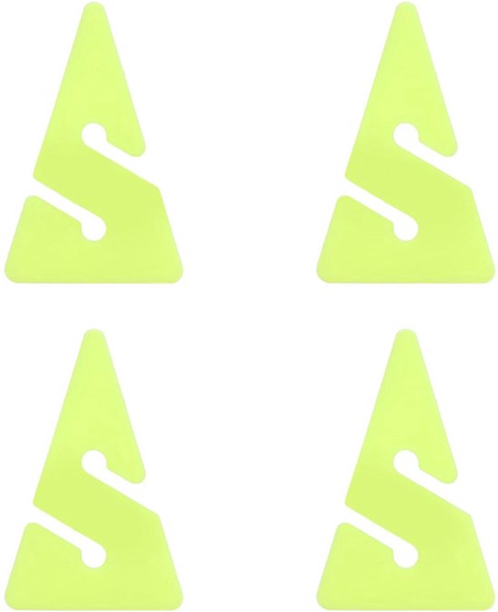 Lijnmarker - 4 Stuks - Duurzaam ABS Materiaal - Opvallende Kleur - Voor Technisch Duiken - Inclusief Gids Touw - Duikmarker