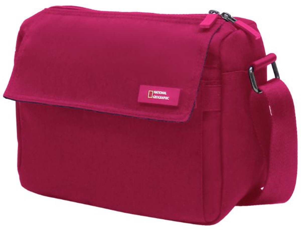 National Geographic Crossbodytas / Schoudertas - Academy - N13903 - Fuchsia - Fuchsia