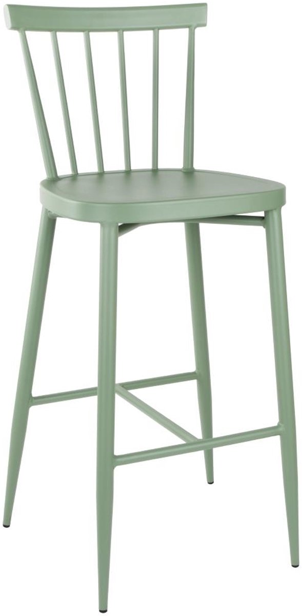 Bolero Windsor Aluminium Groene Hoge Krukken (pak van 2) - DX689 - Horeca & Professioneel