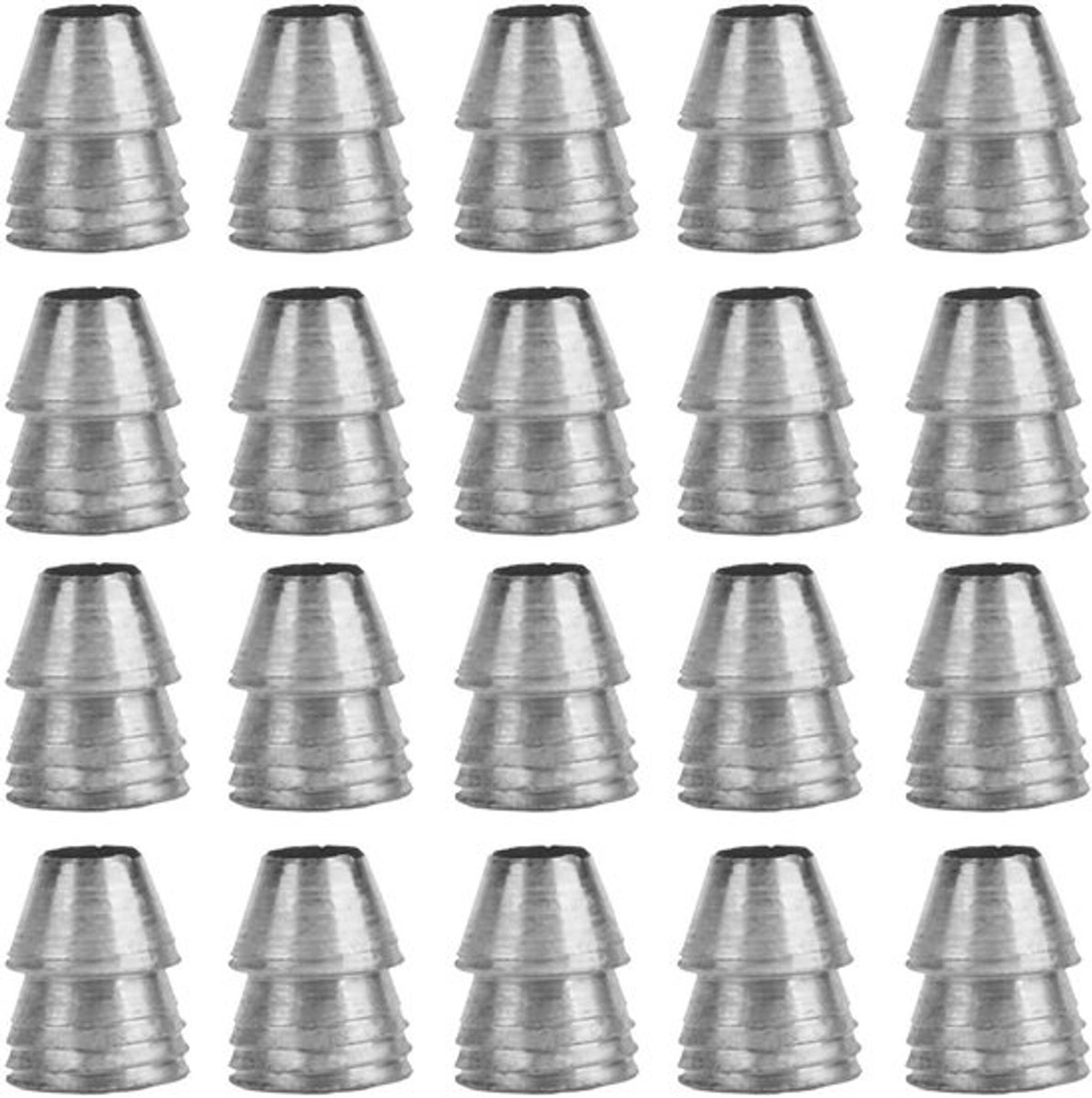 20 Stuks Veiligheidsronde Handgreepwiggen Staal