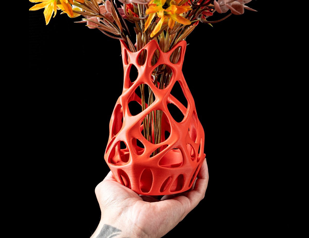 Skushy Vaas Prime - Geschikt voor Bouwbloemen - Japandi Designvaas voor Droogbloemen en Kunstbloemen - Sculpturale Decoratieve Vaas - Moderne Woondecoratie