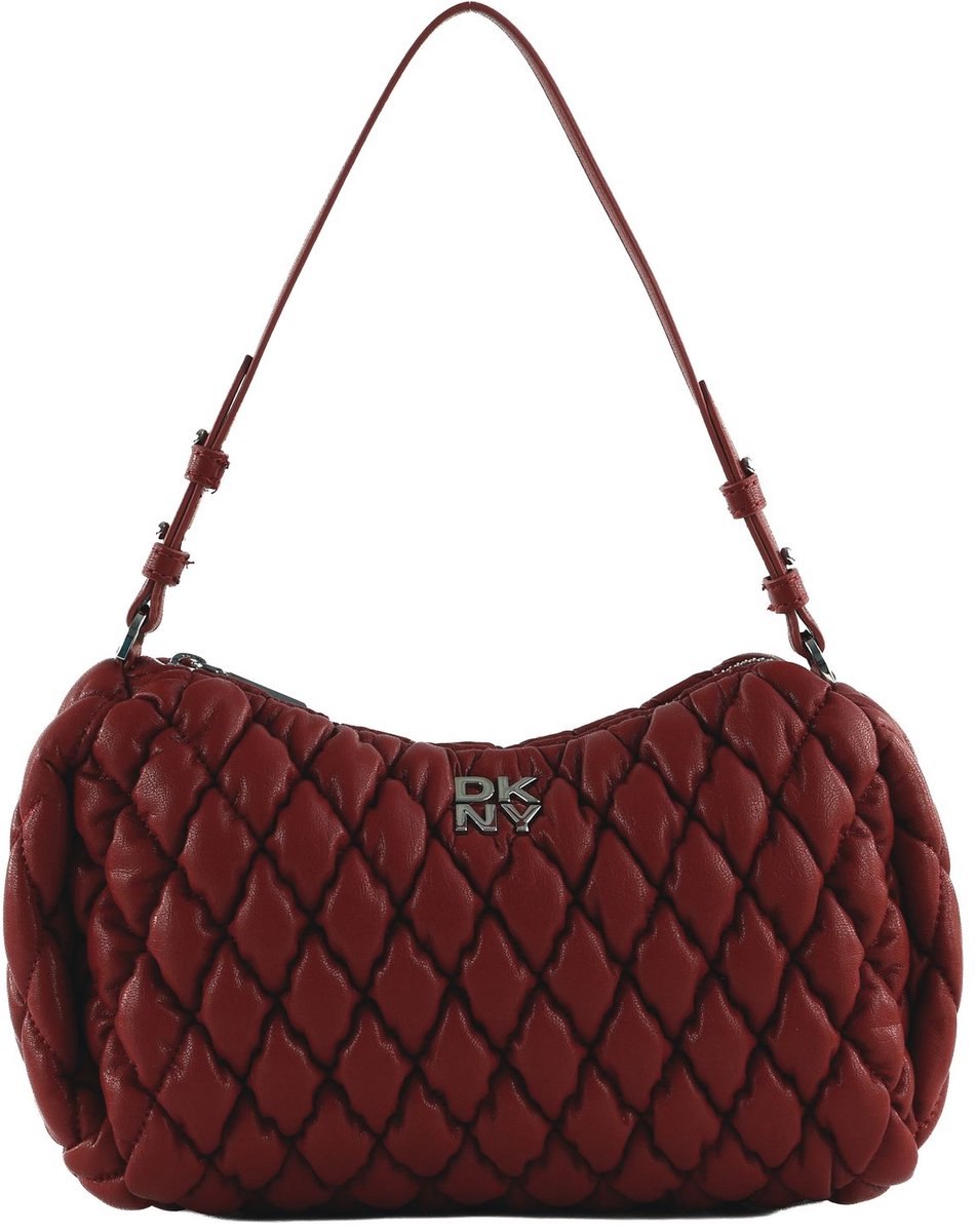 DKNY schoudertas Remy Top Zip Shoulder Bag Rhythm Red wijnrood