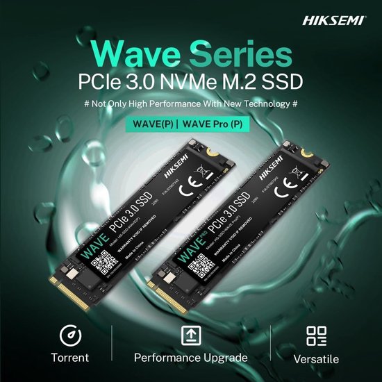Interne SSD - Solid State Drive - Snellere Computer - NVMe PCIe Gen 3 - 512 GB - Zwart — afbeelding 4