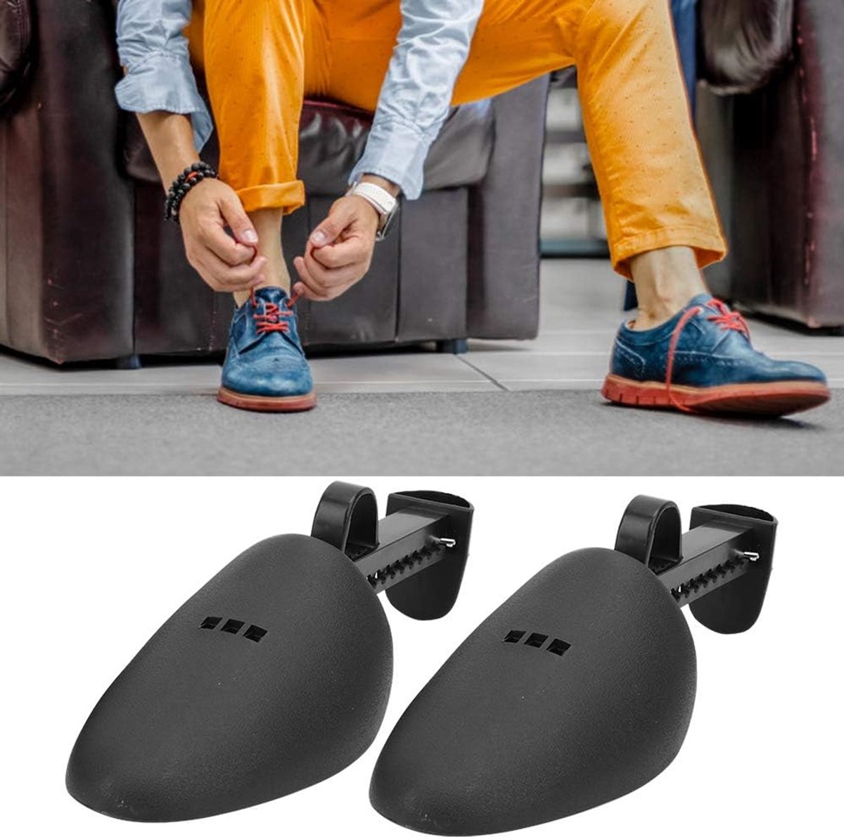 Schoenspanner Lente Plastic Uitbreidende Schoenen Boomsteun Schoen Brancard Expander Shaper Tree Keeper voor Mannen Vrouwen