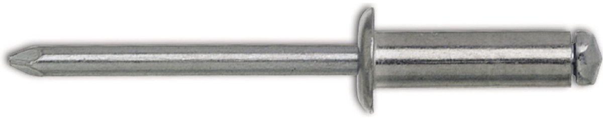 Blindklinknagels - Aluminium Staal - Bevestigen Materialen - Platte Kop - 5x10mm 500 Stuks - Aluminium