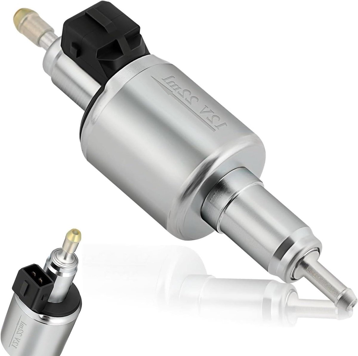 Doseerpomp Dieselverwarming - Brandstofpomp Oliepomp - Verwarming Onderhouden - Geluidsarme Werking - 12V 22ml - Zwart