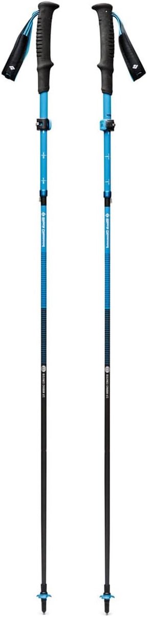 Opvouwbare Carbon Trekkingstokken 110 cm Ultra Lichtgewicht Verstelbaar