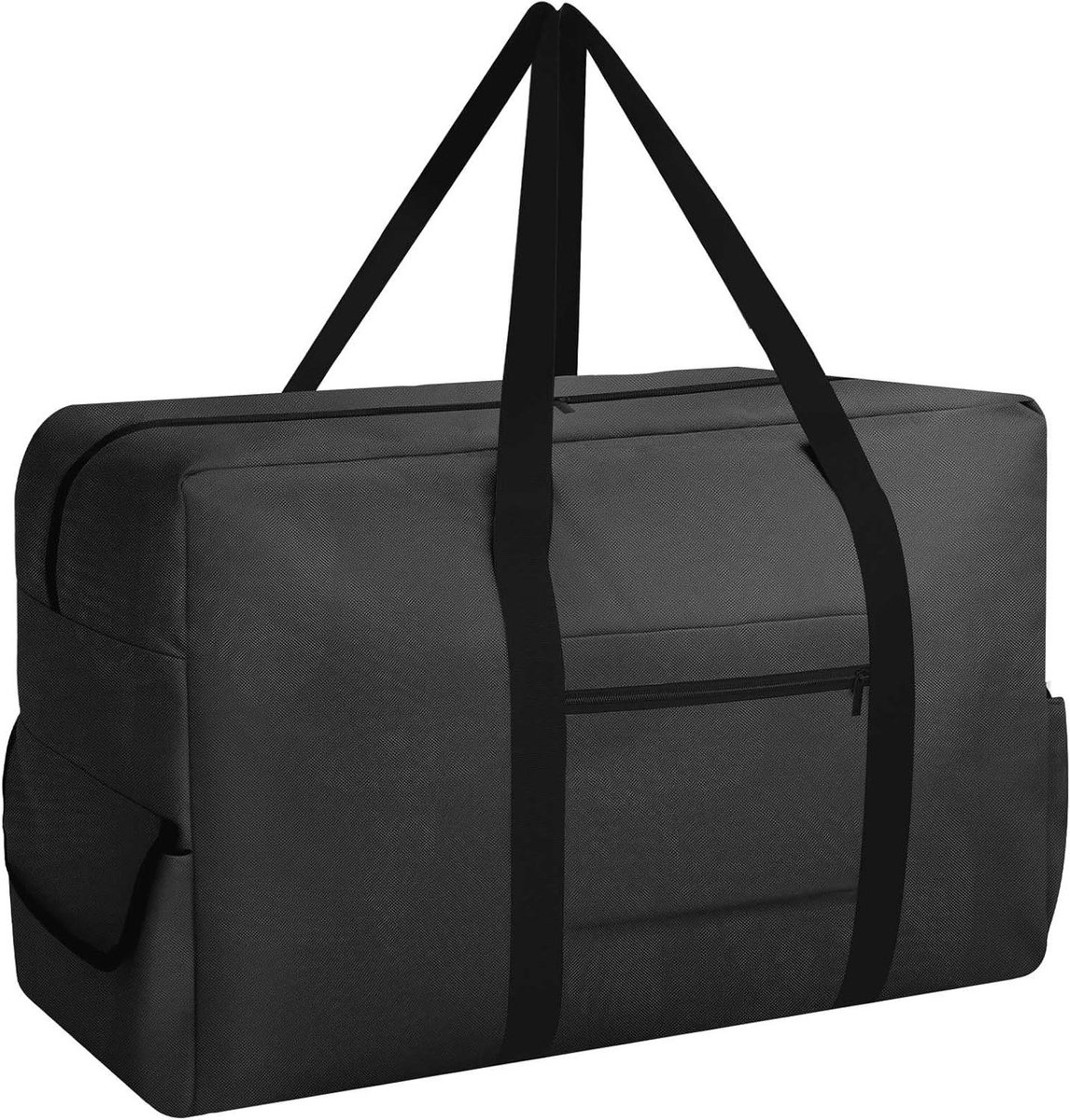 Opbergtas - Verhuiszak Draagtas - Spullen Opslaan - Versterkte Handgrepen - 70 x 30 x 45 cm - Zwart