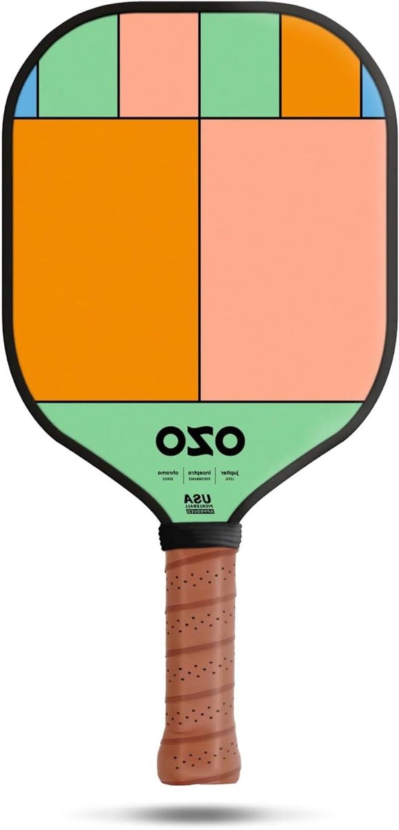 Pickleball Racket - Padel Racket - Wedstrijd Spelen - Goedgekeurd door USAPA - 315 gram - Square