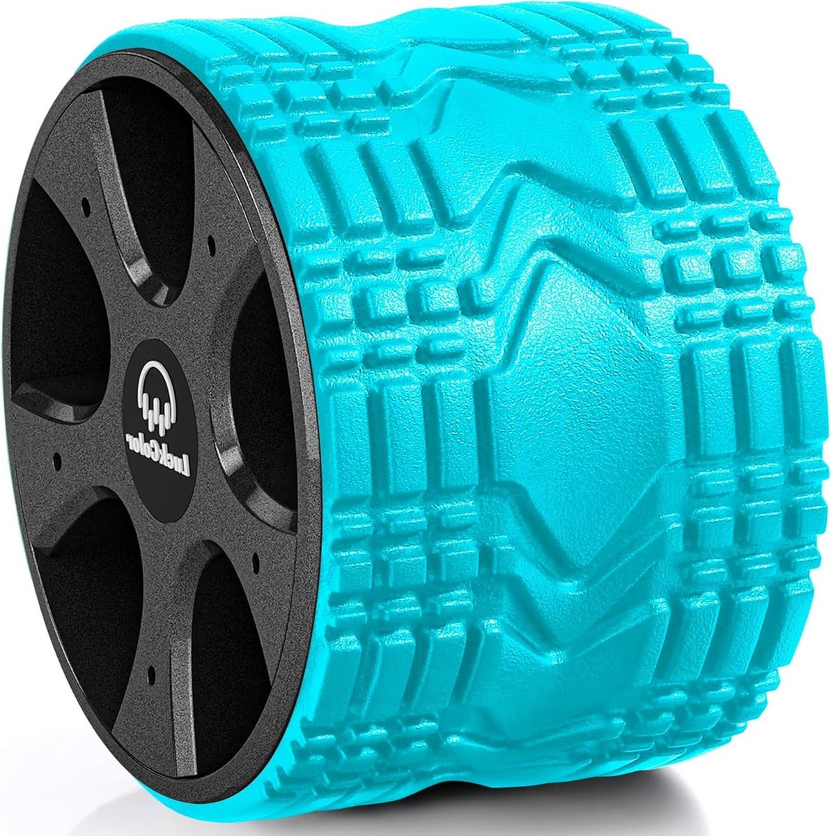 Rugrolwiel - Schuimroller Yoga Wiel - Spierherstel Stretching - Ergonomisch Ontwerp - 23 x 23 x 145 cm - Grijs