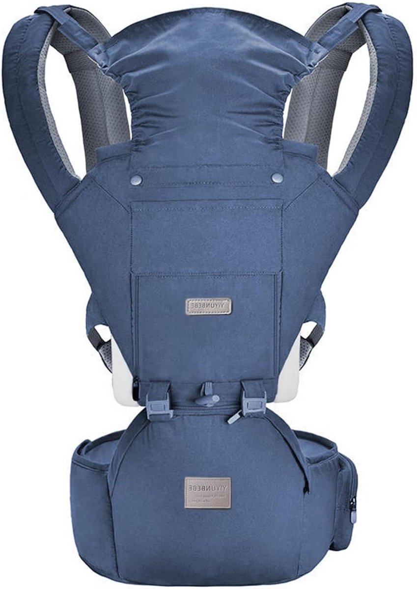 Babydrager - Draagzak Baby - Baby Vervoeren - 16 Draagmogelijkheden - 0.5 kg - Blauw