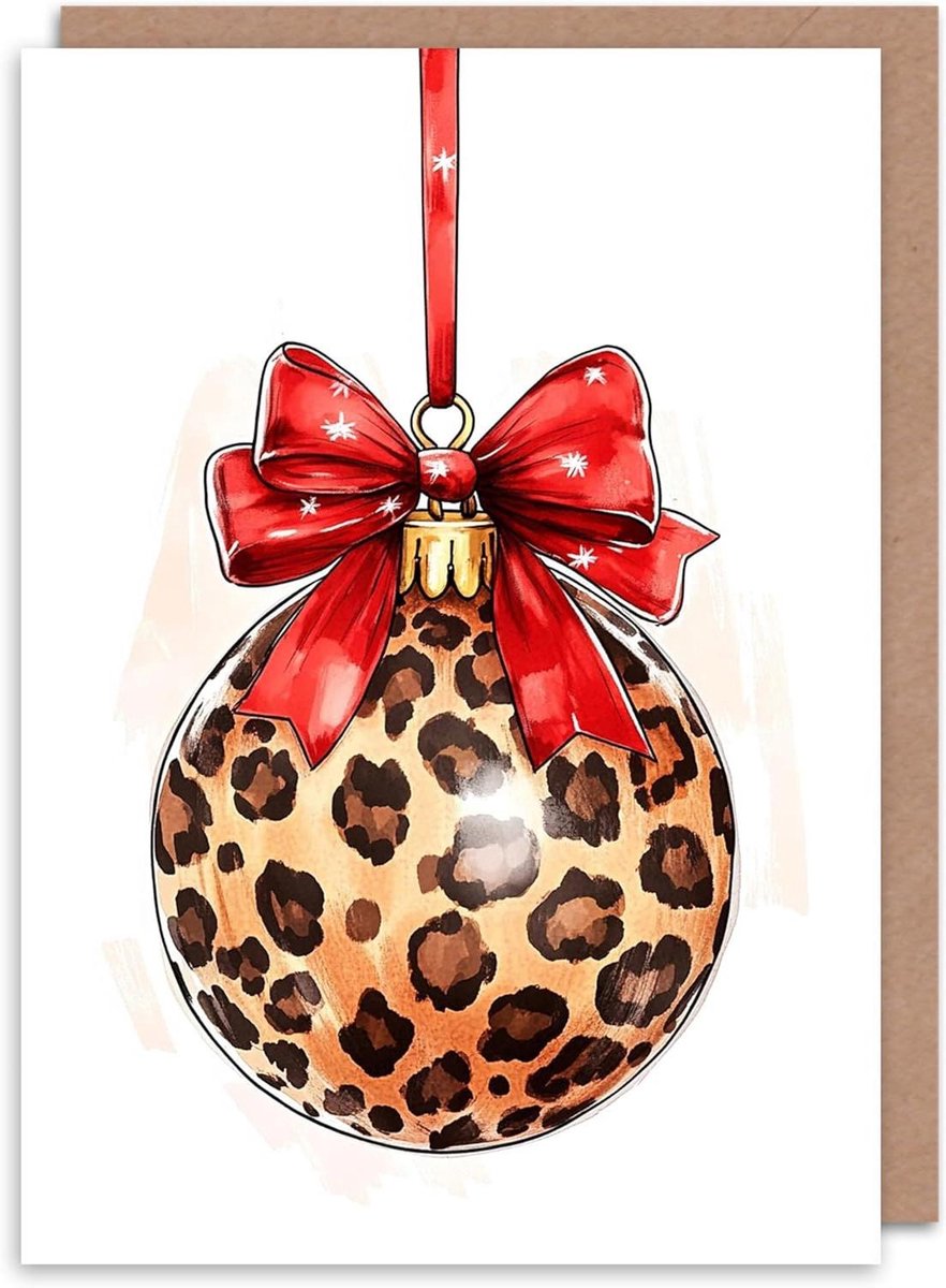 Wenskaart Leeg - Gepersonaliseerde Kaart Handgeschreven Groet - Persoonlijke Boodschap - Luxe Art Paper - 17.5 x 12.5 cm - Bruin