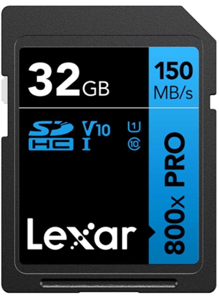 Lexar SD-633X High Speed SD-kaart SLR Camera-geheugenkaart, capaciteit: 32 GB