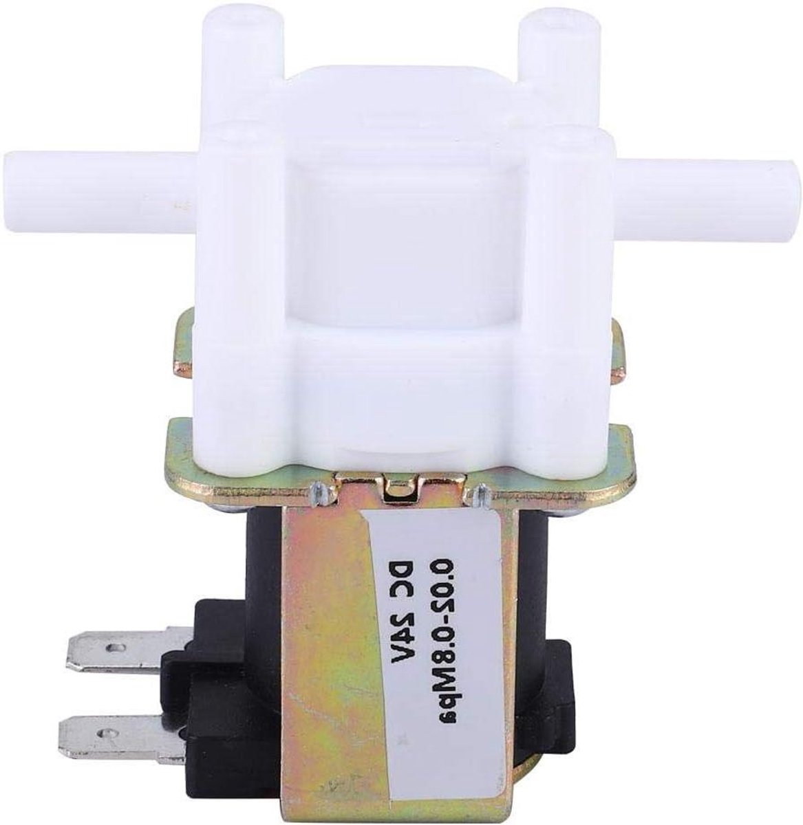 Solenoidklep - Waterklep - Waterdosering - Snelle Koppeling - 1/4 Inch - Wit