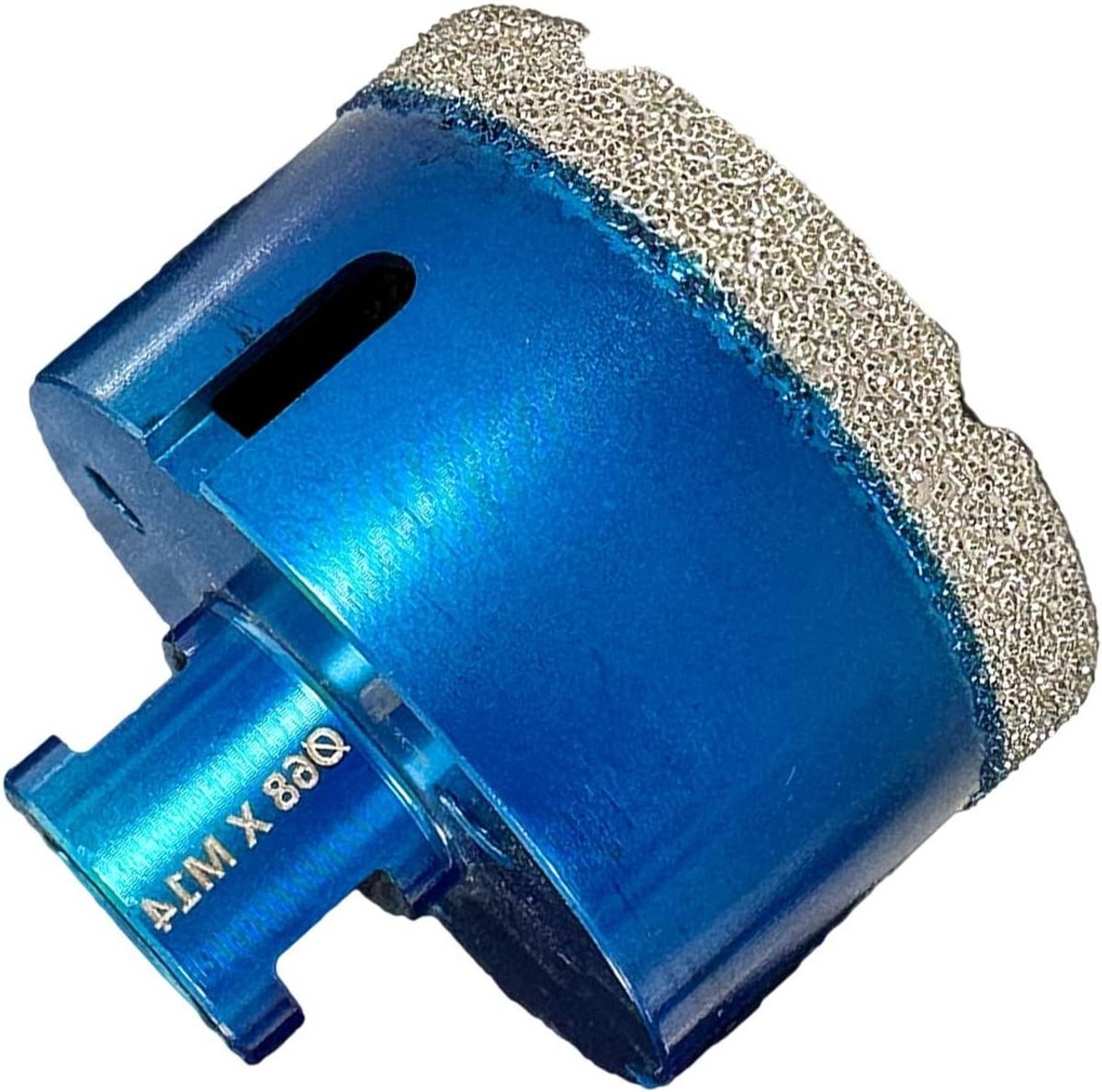 Diamant boorkroon - Tegelboor Kroonboor - Snel Boren - Professionele Kwaliteit - 68 mm - Blauw
