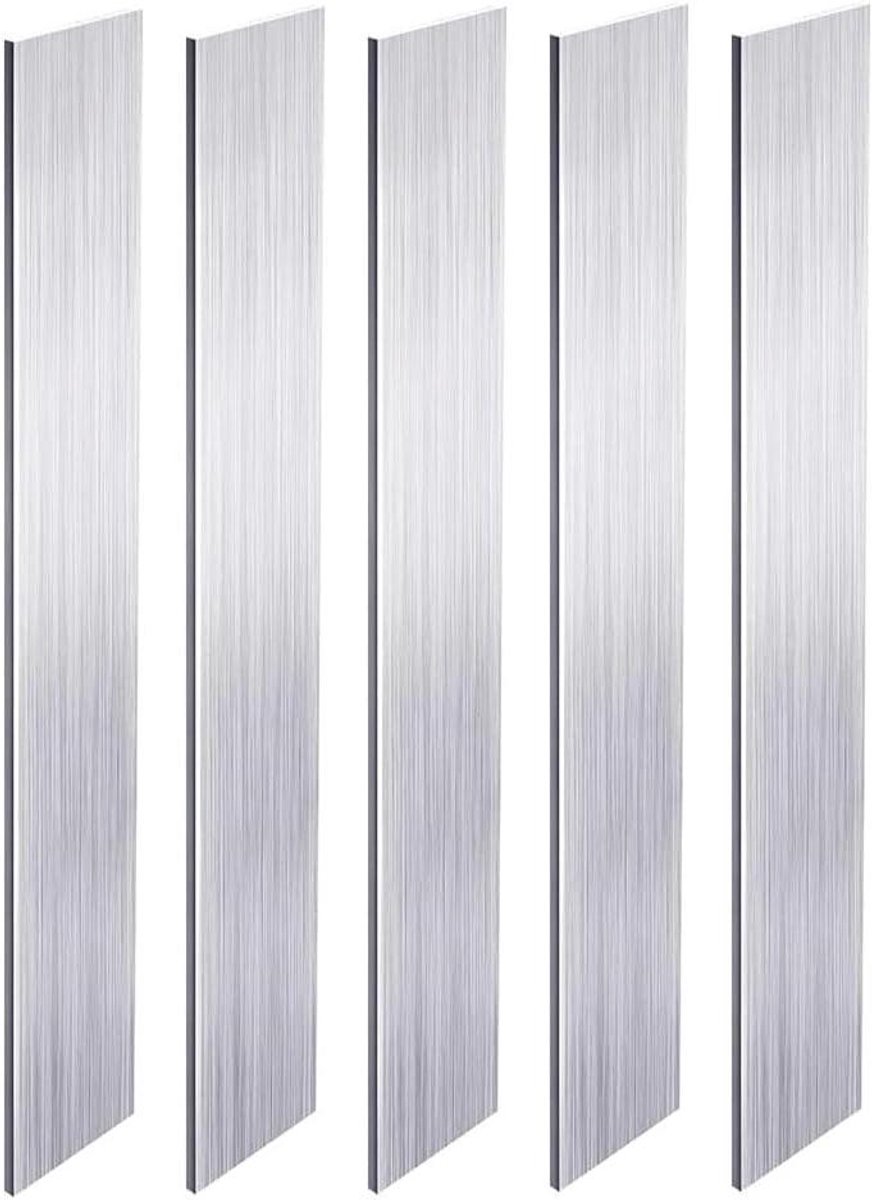 Aluminium Platte Stang - Aluminium Profiel Aluminium Plaat - Machineonderdelen Maken - Hoge Corrosiebestendigheid - 25 cm lengte - Aluminiumkleur