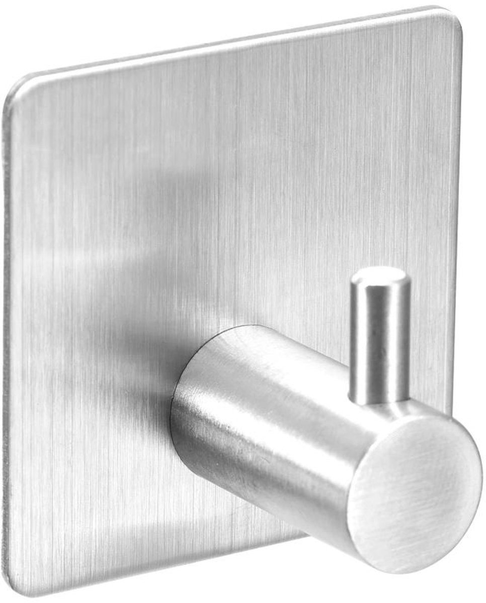4x Handdoekhaakjes - Ophanghaakjes - Zelfklevend - Handdoekhaak - Wandhaak - Haakjes - Sel