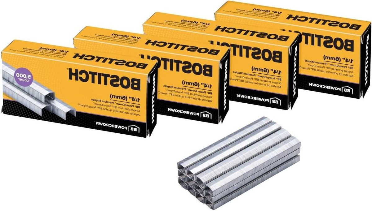 Krammen - Nietjes Kantoornietjes - Documenten Vastzetten - PowerCrown Technologie - 20.000 stuks - Zilver