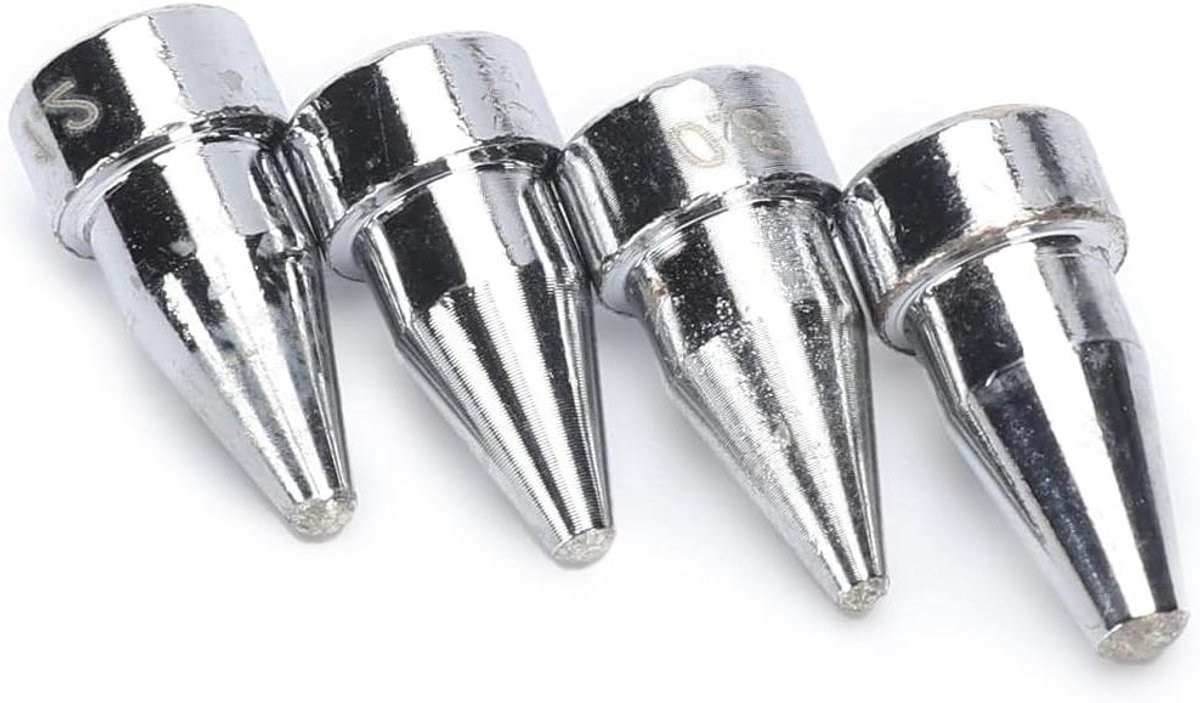 Set Desoldeermondstukken (4 stuks) voor Desoldeerpistool - 0.8mm t/m 2.0mm