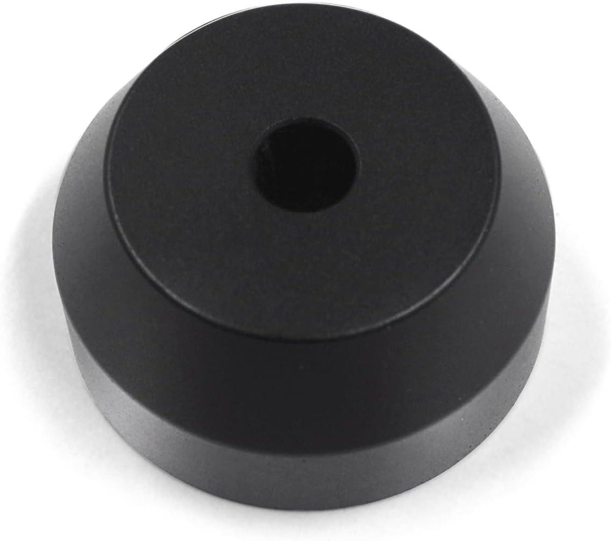 Vinyl Adapter - Platenpuk - Muziek Afspelen - Solide Aluminium - 7 Inch - Zwart