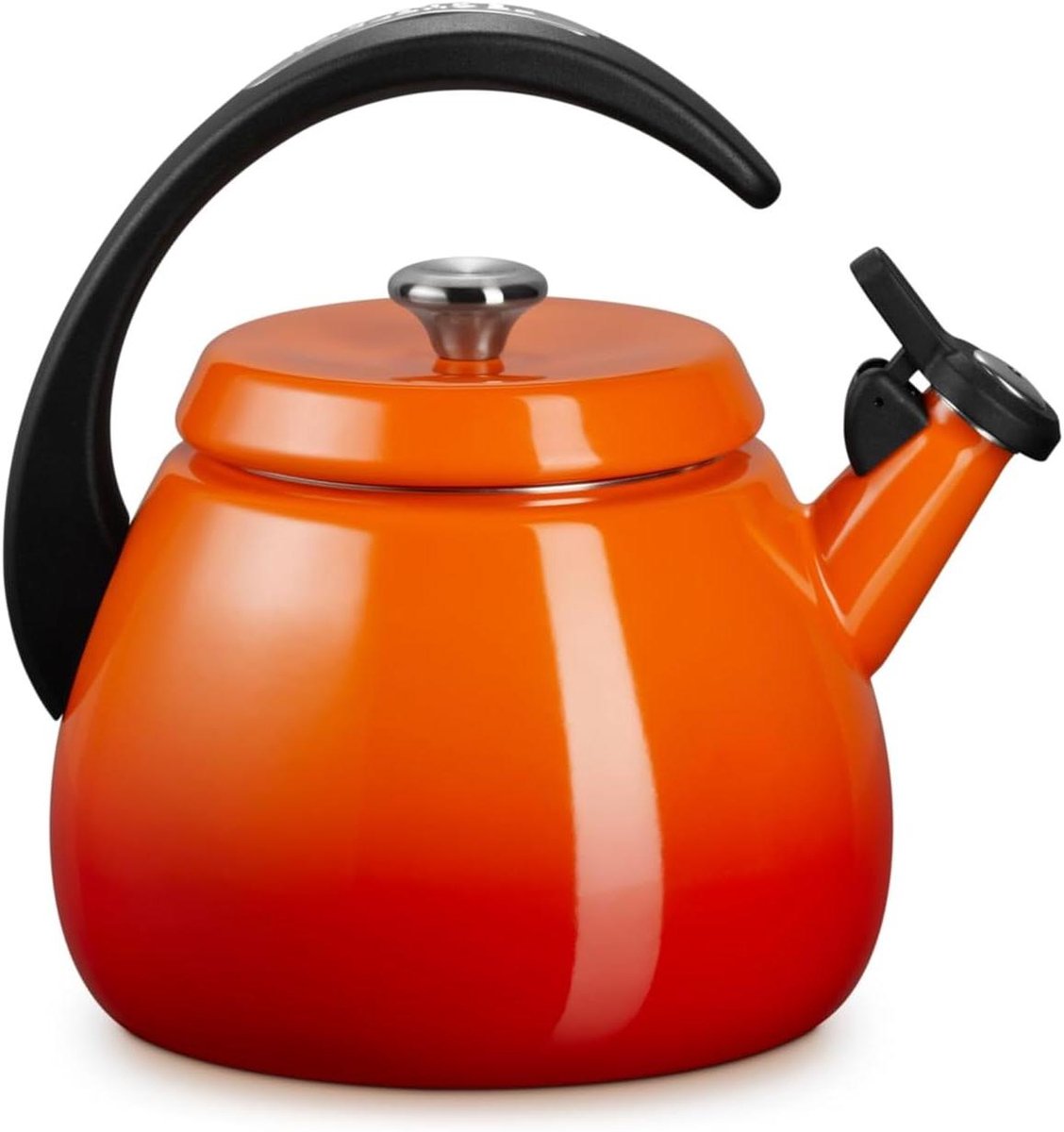 Waterkoker Cloche - Kookpan Fornuis - Koffie Thee Maken - Snelle Verwarming Emaille - 2.2 Liter - Vlamkleur